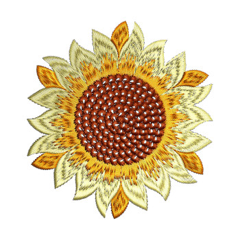 Sunflower Embroidery Pattern