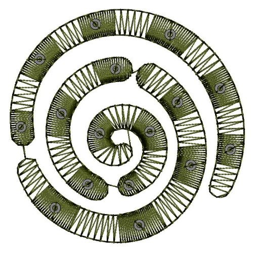 Simple Embroidery Applique Design 25738