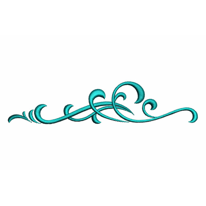 Swirl Embroidery Pattern