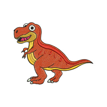 T Rex Embroidery Design