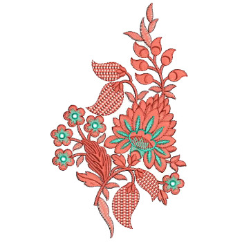 Table Cloth Applique Embroidery Design 25487