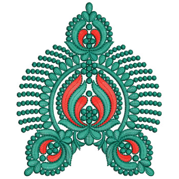 Table Cloth Style Embroidery Design 25358