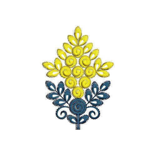 Tae Towel Embroidery Patten