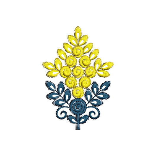 Tae Towel Embroidery Patten