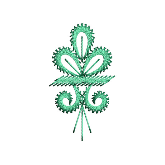 Tiny Embroidery Applique Pattern