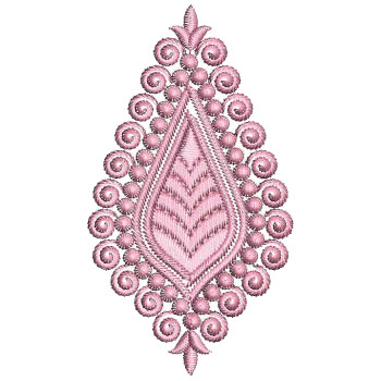 Towel Butta Embroidery Design 25350