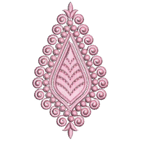 Towel Butta Embroidery Design 25350