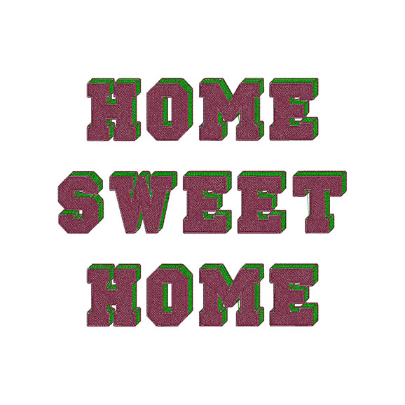 Towel Stitch Embroidery Design