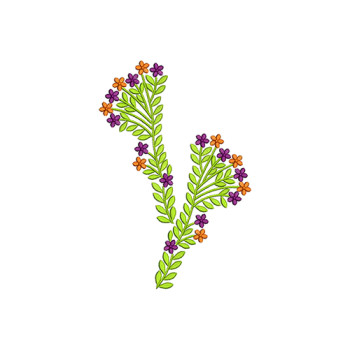 Trendy Pillow Cover Embroidery Design