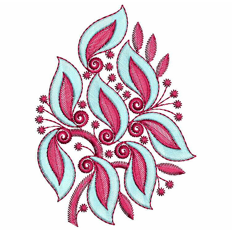 Turkish Fancy Window Curtains Embroidery Design