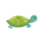 Turtle Embroidery Design
