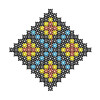 Ukrainian Folk Cross Stitch Embroidery