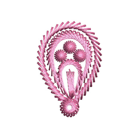 Unique Mandala Small Butti Embroidery