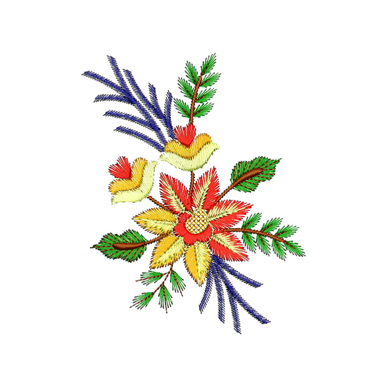 Velvet Tops Embroidery Patch