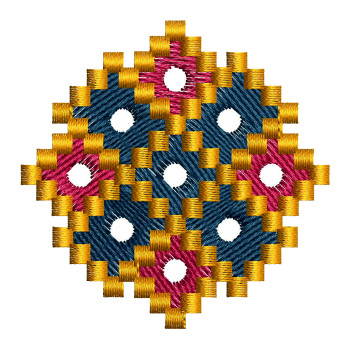 Wall Hanging Embroidery Patch Design