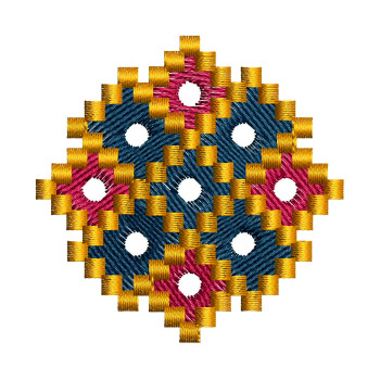 Wall Hanging Embroidery Patch Design