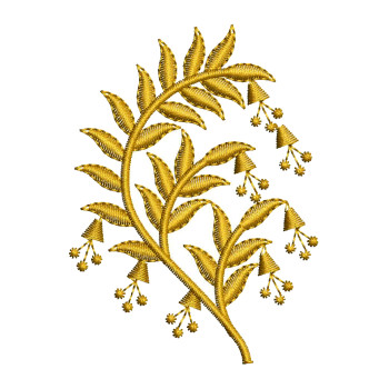 Wattle Embroidery Pattern