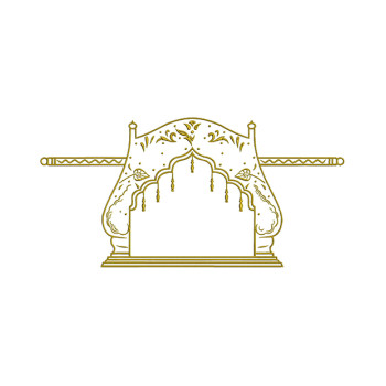 Wedding Embroidery For Blouse Back