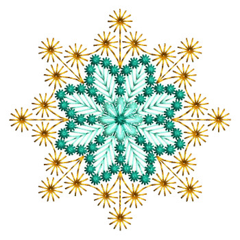 Wedding Handkerchief Embroidery Design