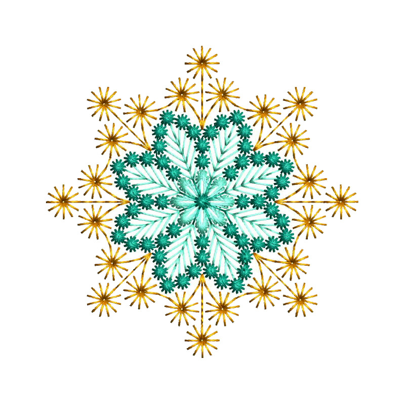 Wedding Handkerchief Embroidery Design