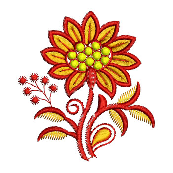 Wildflower Embroidery Pattern