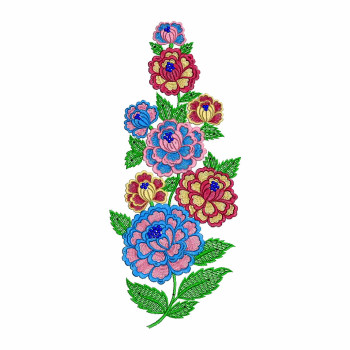 Women Blazer Embroidery Design