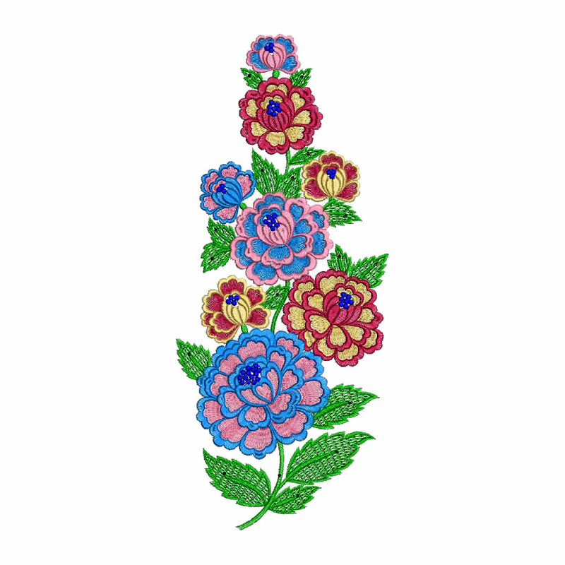 Women Blazer Embroidery Design