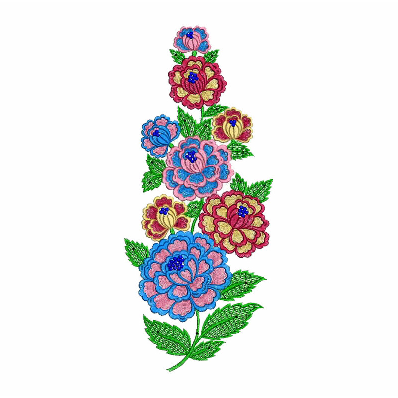 Women Blazer Embroidery Design