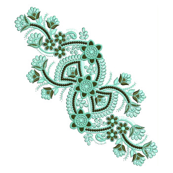 Wool Applique Embroidery Design 25392