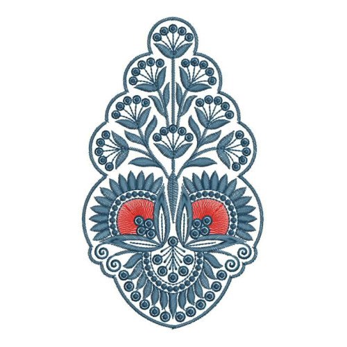 Woolen Coat Embroidery Design