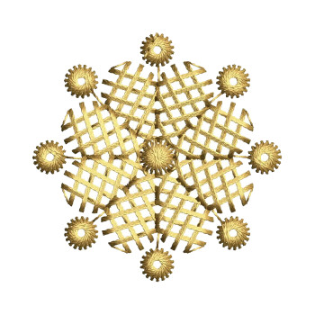 Yellow Flower Embroidery Design