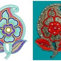 Applique Embroidery Design 30207