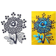 Tiny Applique Embroidery Design 30238