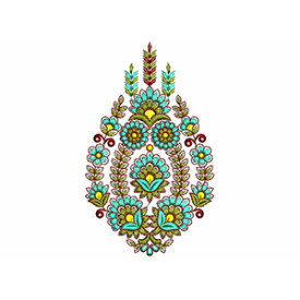 Applique Embroidery Designs For Kurti