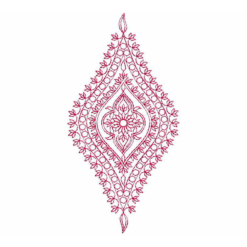 Applique Embroidery Designs For Kurti