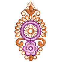 Artistic Machine Embroidery Design