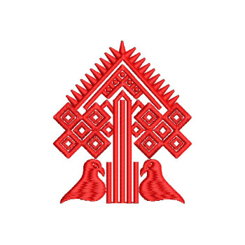 Assamese Applique Embroidery Design