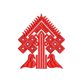 Assamese Applique Embroidery Design