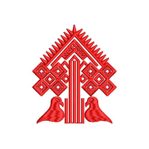 Assamese Applique Embroidery Design