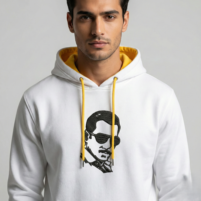 Bhaijaan Salman Khan Silhouette Embroidery Design