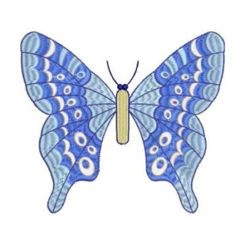 EmbDesignTube.com - Premium-Blue-Morpho-Butterfly-Applique-Embroidery-Design