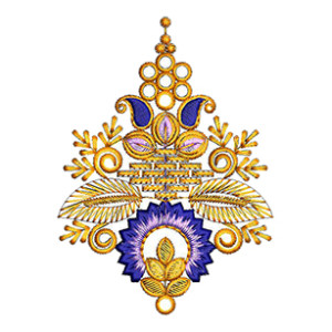 Bohemian Patch Embroidery Design