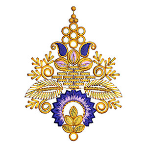 Bohemian Patch Embroidery Design