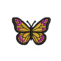 Bold Monarch Butterfly Motif Embroidery Design