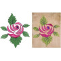 Bullion Rose Block Embroidery 20946