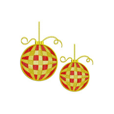 Christmas Lamp Embroidery Design