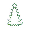 Christmas Tree Embroidery Design