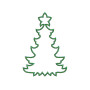 Christmas Tree Embroidery Design