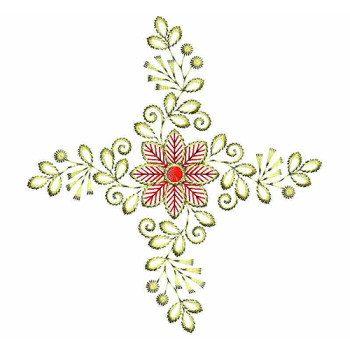 Chrome Heart Pattern Embroidery