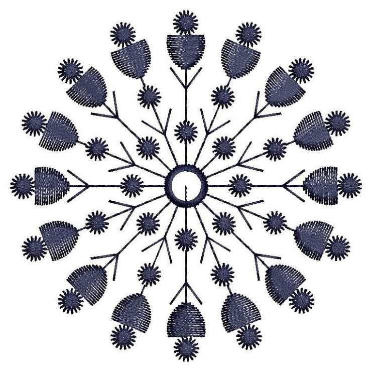 Circle Stitch Embroidery 21JN07